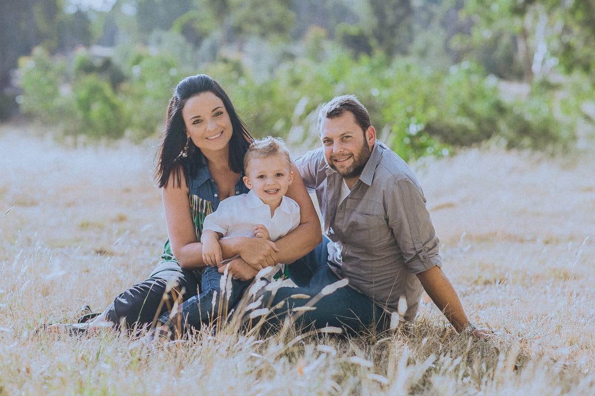 natural family photos in a park - Photography by Templestowe photographer
