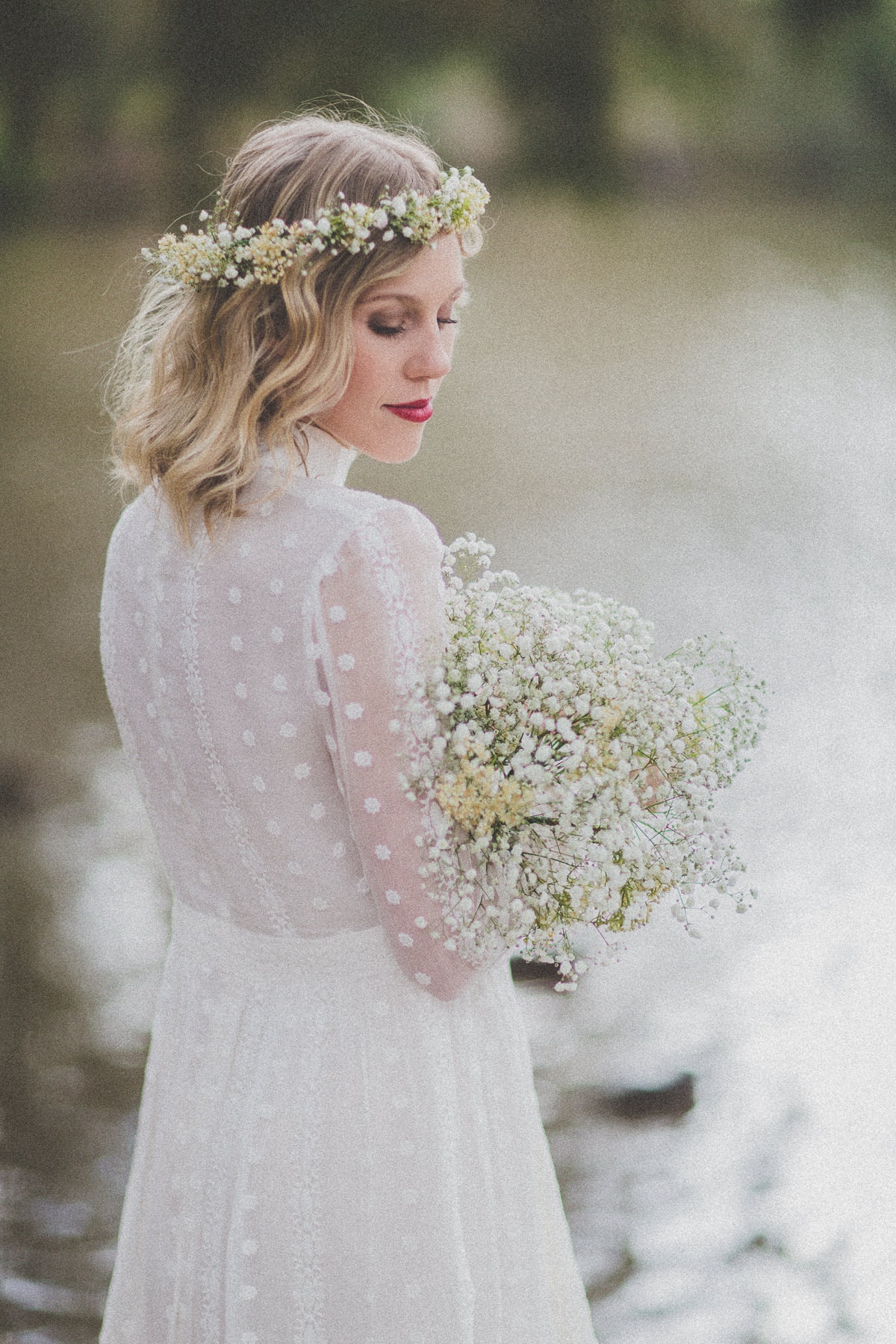 styled photoshoot in melbourne - pretty bride boho style - vintage 