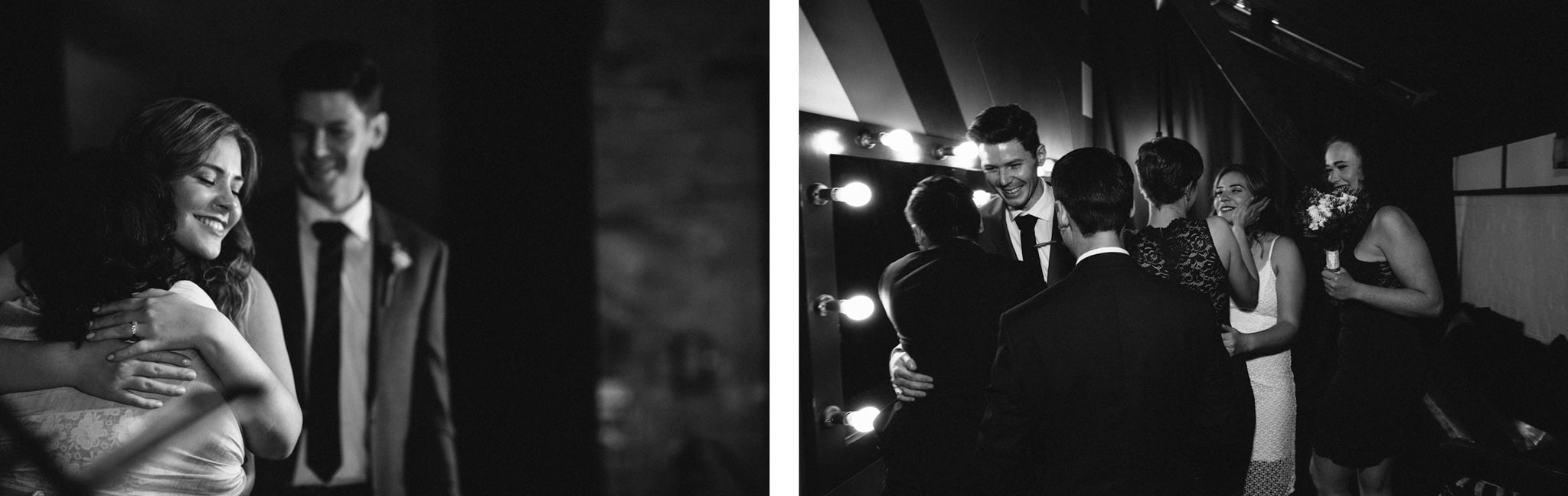 stylish and emotion - wedding photos in melbourne in black and white